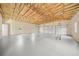 Large garage space featuring multiple garage doors at 8146 Tropicaire Blvd, North Port, FL 34291