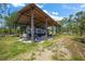 RV parked in a covered parking area at 8146 Tropicaire Blvd, North Port, FL 34291