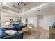 Open-concept living room connects kitchen and dining for seamless entertaining at 15336 Serene Shores Loop, Bradenton, FL 34211