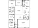 Layout of house features 4 bedrooms, 3 baths, kitchen, dining area, great room, lanai, laundry, foyer, and a 3-car garage at 16019 10Th E Ave, Bradenton, FL 34212