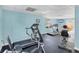 The fitness center features modern exercise equipment, providing a convenient space for residents to stay active at 1613 Gondola Park Dr # 1613, Venice, FL 34292