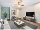 Bright living room featuring stylish furnishings, modern decor, and an inviting ambiance at 245 Cape Harbour Loop # 103, Bradenton, FL 34212