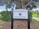 A sign that reads, 'Heritage Harbor Baseball Fields' to orient visitors to the recreation area at 245 Cape Harbour Loop # 103, Bradenton, FL 34212