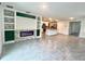 Spacious living room showcases a fireplace and open concept at 2824 Rock Sound St, Bradenton, FL 34208