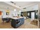 Spacious kitchen with views to dining and the living rooms, perfect for entertaining and families at 3011 Bougainvillea St, Sarasota, FL 34239