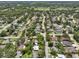 A community view showcasing the location of the home within a mature tree lined neighborhood at 4023 Hina Dr, Sarasota, FL 34241