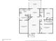 Home floor plan showing the layout of each room and a converted garage at 4023 Hina Dr, Sarasota, FL 34241