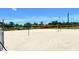 Sandy volleyball courts are ready for recreational fun, featuring nets and clear blue skies at 4214 Groveland Ave, Sarasota, FL 34231