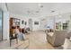 Spacious living room with tile flooring, recessed lighting, and lots of natural light at 4357 Mermell Cir, North Port, FL 34291