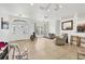 Bright and open living area showcasing tile floors and plenty of space for entertaining at 4357 Mermell Cir, North Port, FL 34291