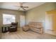 Inviting living room with comfortable leather furniture at 3539 59Th W Ave # 3539, Bradenton, FL 34210