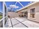 Enjoy the outdoors in the screened in patio with plenty of seating at 4107 Brittany Ln # 18, Sarasota, FL 34233