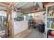 Functional laundry room with washer, dryer, and extra storage space at 617 Fairmount Dr, North Port, FL 34287