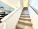 Well-lit carpeted staircase leading to the second floor of the house at 6253 Whetstone Ct, Palmetto, FL 34221