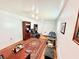 Office featuring a modern desk, comfortable chair and massage table at 8509 La Boca Ave, North Port, FL 34287