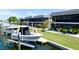 Waterfront condos with private boat slips, lush landscaping, and picturesque views at 10311 Waterbird Way, Bradenton, FL 34209