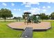 A colorful playground featuring slides and climbing areas, set in a lush green space for active outdoor fun at 18307 White Fang Ct, Parrish, FL 34219