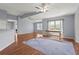 Spacious, open living area featuring hardwood floors and lots of natural light at 2417 Fairway Oaks Dr # 22, Palmetto, FL 34221