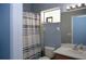 Functional bathroom with a shower-tub combination and vanity sink with ample lighting at 4026 Overture Cir # 487, Bradenton, FL 34209