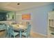 Cozy dining room with a large table, stylish chairs, and an inviting atmosphere at 4026 Overture Cir # 487, Bradenton, FL 34209