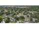 Neighborhood aerial view featuring mature trees and various single-Gathering homes at 5718 Magnolia N St, St Petersburg, FL 33703