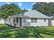 Charming single-story home with a freshly painted exterior and well-manicured lawn at 5718 Magnolia N St, St Petersburg, FL 33703