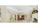 Open-concept living area with sleek countertops and a comfortable seating area at 7005 Goldrush Ln, Bradenton, FL 34201