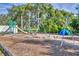 Fun outdoor playground with play structure, swings, and play dome for recreation and exercise at 7005 Goldrush Ln, Bradenton, FL 34201
