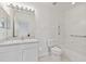 Bathroom with shower, toilet and vanity at 2303 28Th E Ave, Palmetto, FL 34221