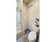Bathroom featuring a toilet next to a shower/tub combo and closet at 3333 26Th E Ave # 1145, Bradenton, FL 34208