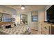 Bedroom featuring a seashell themed decor, bedside tables, a large mirrored closet and ample dresser space at 3333 26Th E Ave # 1145, Bradenton, FL 34208