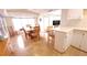 Inviting dining room with natural light and an adjacent breakfast bar at 3333 26Th E Ave # 1145, Bradenton, FL 34208