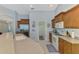 Kitchen featuring stainless steel appliances and wood cabinetry at 6644 Butlers Crest Dr, Bradenton, FL 34203
