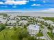 Aerial view of the community showing buildings and landscaping along the water at 7611 34Th W Ave # 301, Bradenton, FL 34209