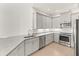 Spacious kitchen featuring granite countertops and ample cabinet space at 7611 34Th W Ave # 301, Bradenton, FL 34209