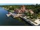 Waterfront property featuring an outdoor patio and lush surroundings at 809 40Th St, Sarasota, FL 34234