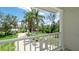 Exterior view from balcony overlooking lush landscaping at 9403 9Th Nw Ave, Bradenton, FL 34209