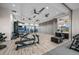 Community gym featuring weight machines, benches, and ample workout space at 3025 Veneto Ct, Bradenton, FL 34211