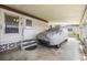 Carport area featuring covered parking and convenient access to the home's entrance at 170 Edgewood Dr, Osprey, FL 34229