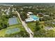 Community recreational area featuring a pool, tennis courts, basketball court and playground at 2460 Hillview St, Sarasota, FL 34239
