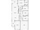 Detailed floor plan showcasing the layout of the house, including room dimensions at 3602 Secret Stroll Dr, Sarasota, FL 34240