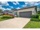 Charming single-Gathering home featuring a well-manicured lawn and a two-car garage at 3602 Secret Stroll Dr, Sarasota, FL 34240