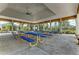 Spacious covered picnic area features multiple tables and benches, perfect for community gatherings at 4654 Claremont Park Dr, Bradenton, FL 34211