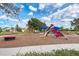Modern playground with colorful structures and safety surfacing for children to enjoy in a Gathering-friendly area at 4654 Claremont Park Dr, Bradenton, FL 34211