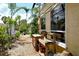 Home exterior with outdoor planting area at 701 Marbury Lane, Longboat Key, FL 34228