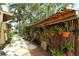 Outdoor view of plant decor at 701 Marbury Lane, Longboat Key, FL 34228
