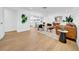 Living room with hardwood floors, contemporary décor, and plenty of natural light at 8001 13Th S Ave, St Petersburg, FL 33707