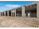 Commercial property featuring a newly constructed storage condominium with an in-progress exterior with open bay access at 829 57Th E St # A113, Bradenton, FL 34208