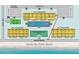 Siesta Key Condominium map showcasing building and unit locations with pool and beach access at 915 Beach Rd # 321, Sarasota, FL 34242