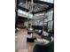 Lobby showcasing a climbing wall, stylish seating, and modern design elements for a unique experience at 9291 Starry Night Ave, Sarasota, FL 34241